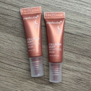 5 for $20😍Medicube Collagen Night Wrapping Mask Set of 2 Minis Deluxe Samples